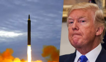 תרגיל שיגור טיל גרעיני של קוריאה הצפונית ודונלד טראמפ