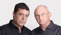 בן כספית ואריה אלדד. צילום גיא גלעד