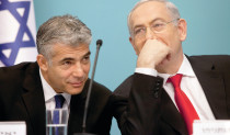 יאיר לפיד ובנימין נתניהו