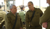 הרמטכ"ל גדי אייזנקוט באוגדת עזה