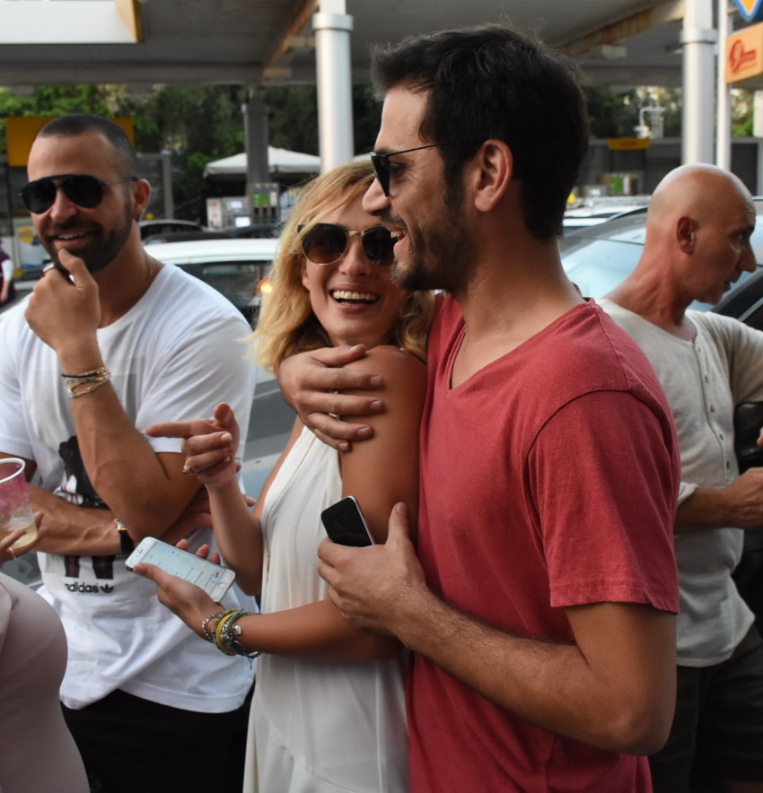 כמה אהבה. אילנית לוי עם אלירז שדה (צילום: אביב חופי)