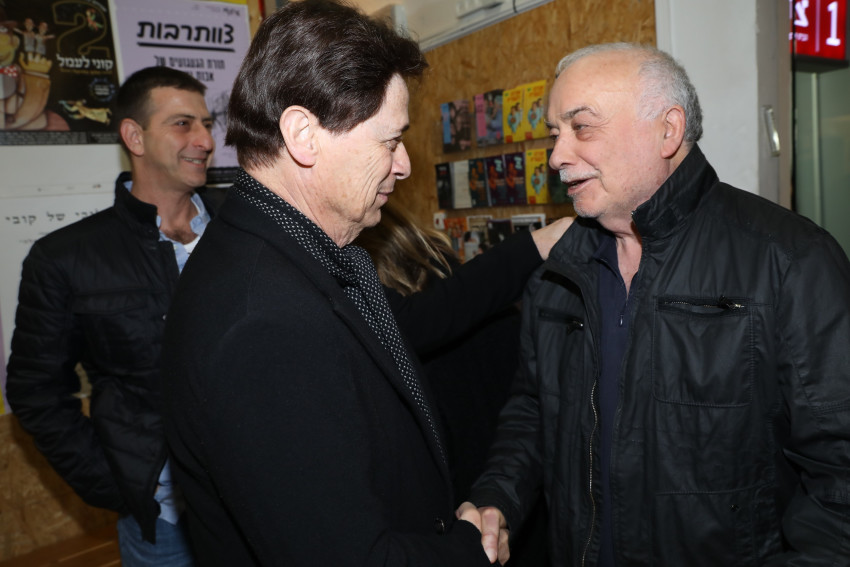 אליעזר פישמן וששי קשת (צילום: רפי דלויה)