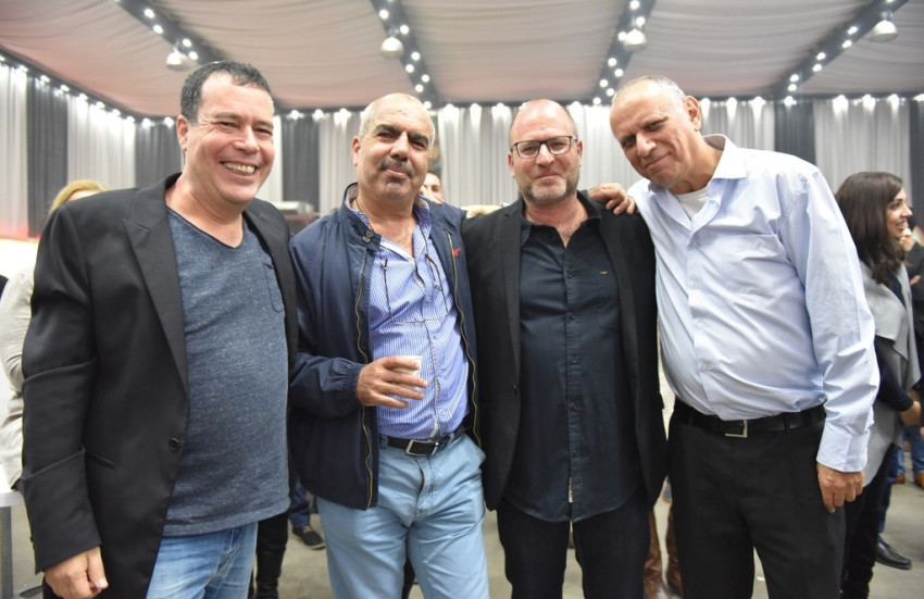 דב מורן, פז הירשמן, סאמי סעדי וינקי מרגלית (צילום: יח"צ)