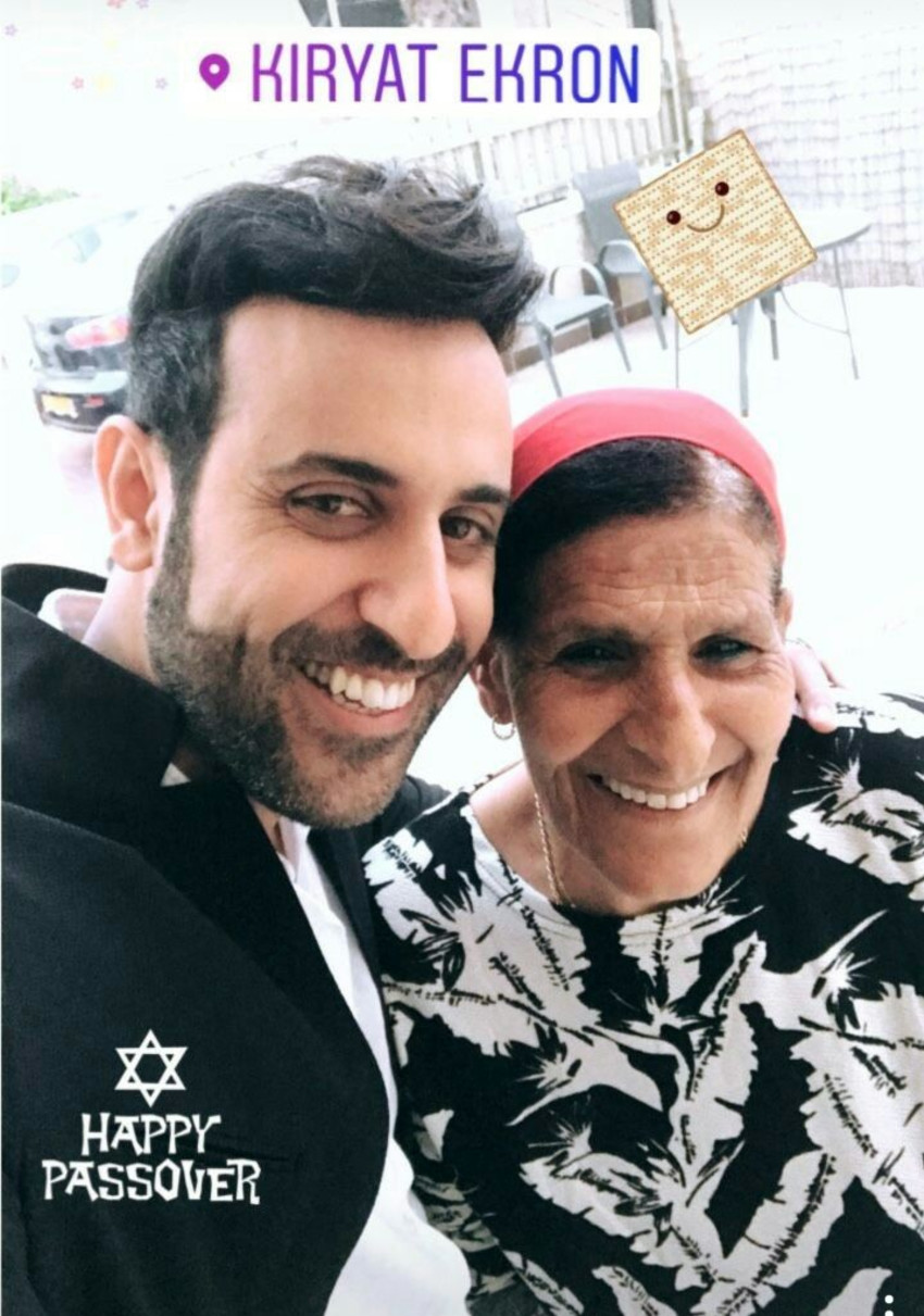 איזה מאורע מרגש. דודו וציפורה אהרון (צילום: אינסטגרם)