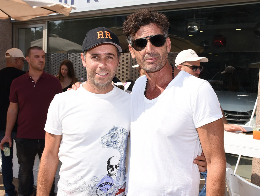 )אילן טוביהו וברק רוזן (צילום: אביב חופי