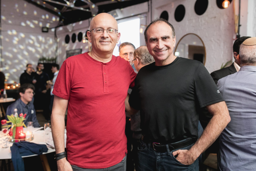 יוסי מטיאס ויורם יעקובי (צילום: תומר פלוטין)