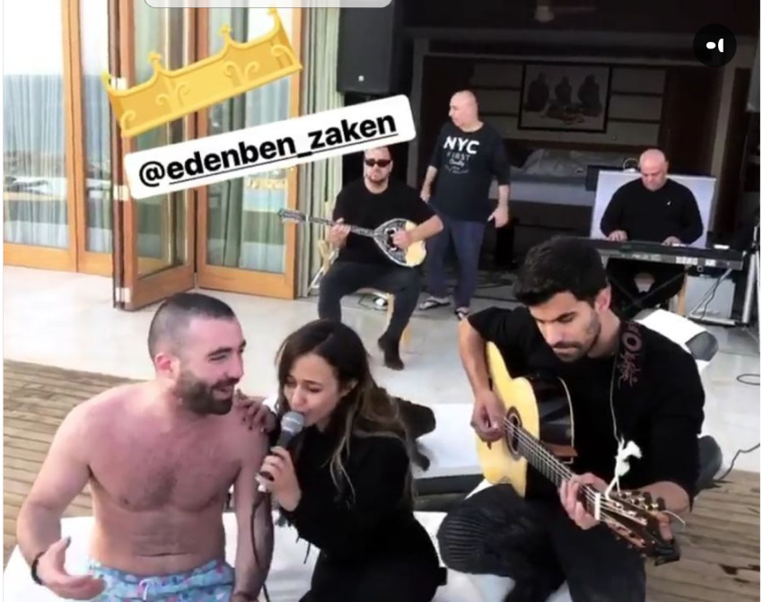 שרים ביחד? כנראה שלא בחתונה (צילום: אינסטגרם)