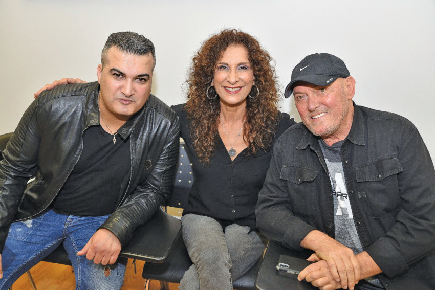שלומי שבת, אביבה אבידן, רון שובל (צילום: רן אליהו)
