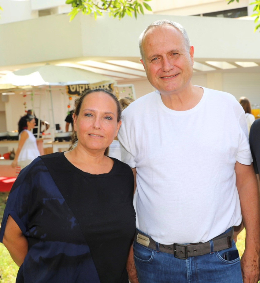 אודי מירון ואורלי אטלס כץ (צילום: רפי דלויה)