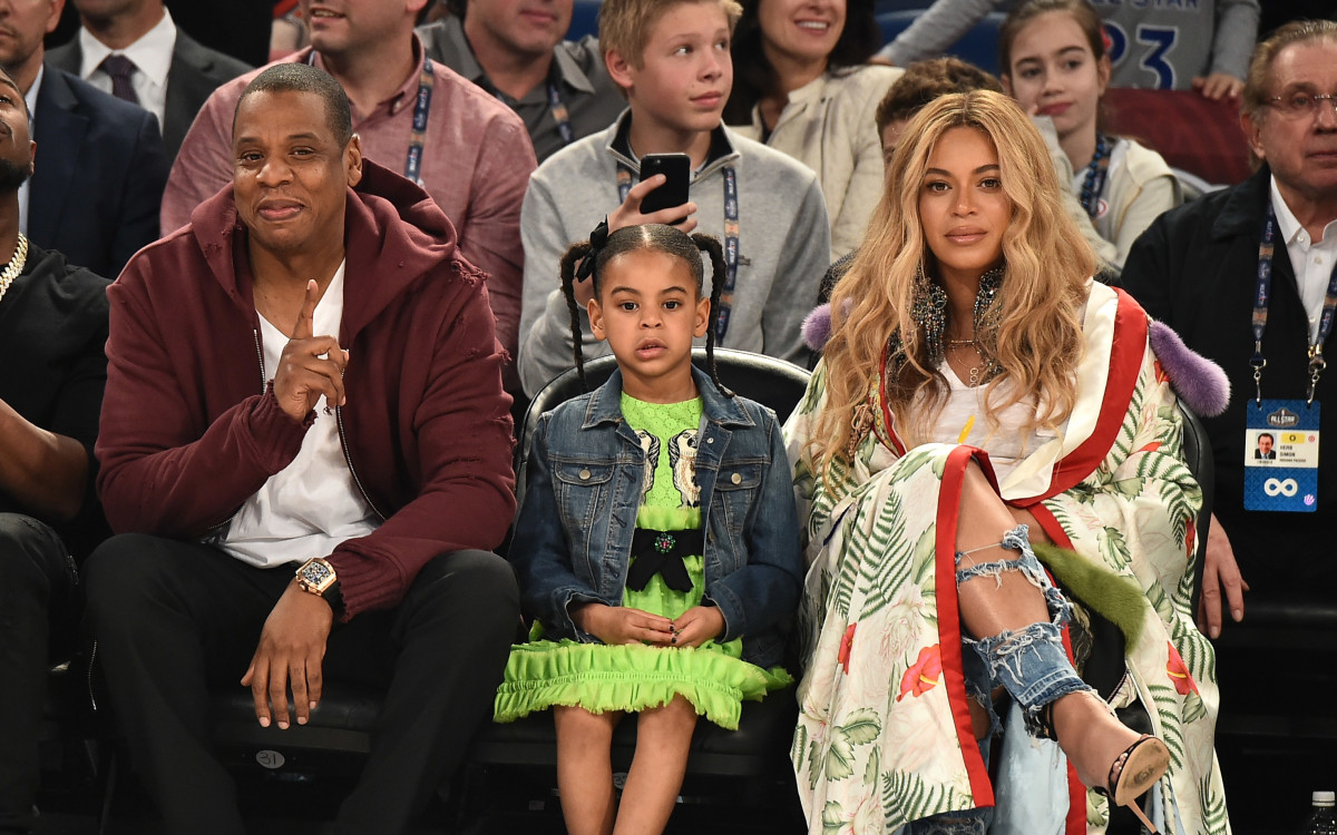 ביונסה, בלו אייבי, ג'יי זי צילום: Getty images ביונסה, בלו אייבי, ג'יי זי
