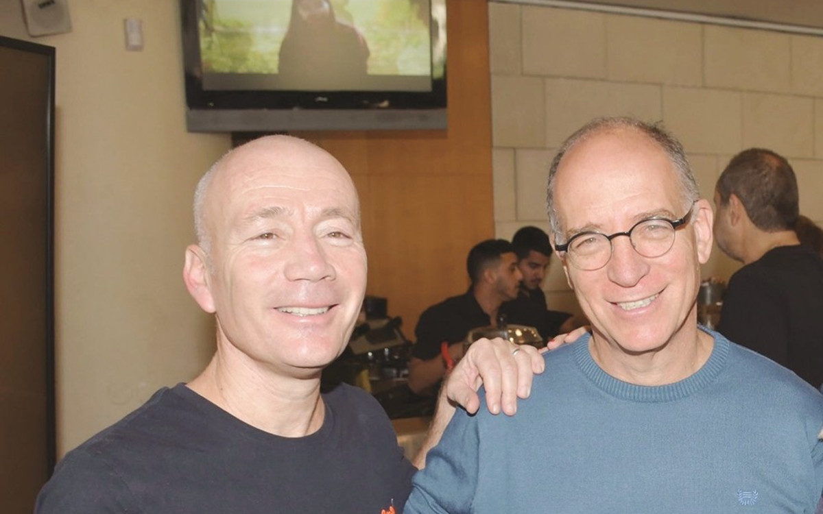 יואב נחשון, אבי ניר צילום: אביב חופי יואב נחשון, אבי ניר