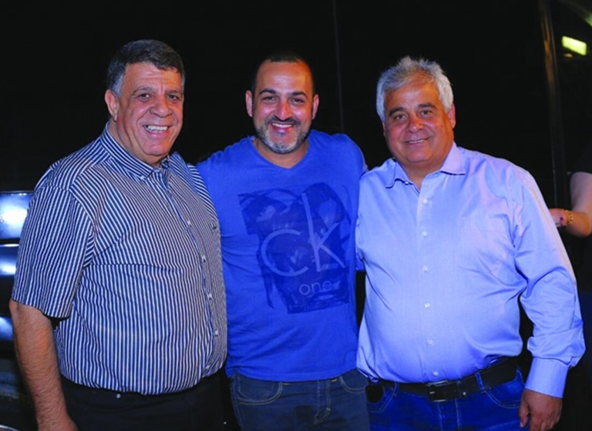 בני ביטון, קובי אפללו ואנדריי אוזן (צילום: לוקו גרופ)