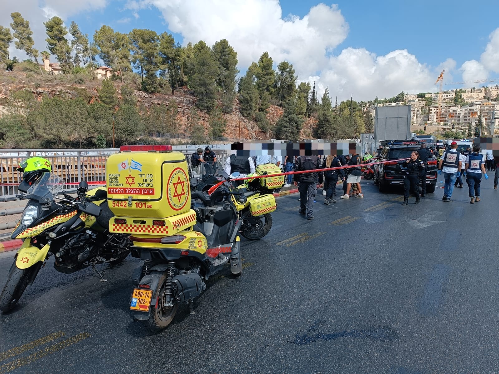 מצלמת הפרמדיק תיעדה הכל: פיגוע הירי בצומת רמות בירושלים | תיעוד מהתופת ...