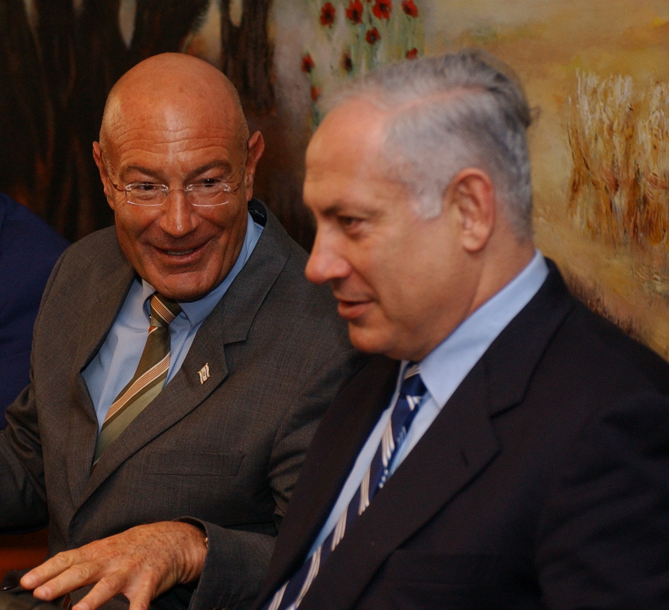 נתניהו ומילצ'ן. צילום: פלאש 90