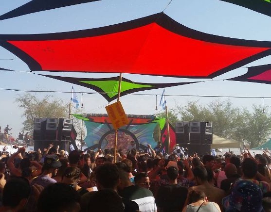 מסיבת טבע. צילום: רשתות חברתיות