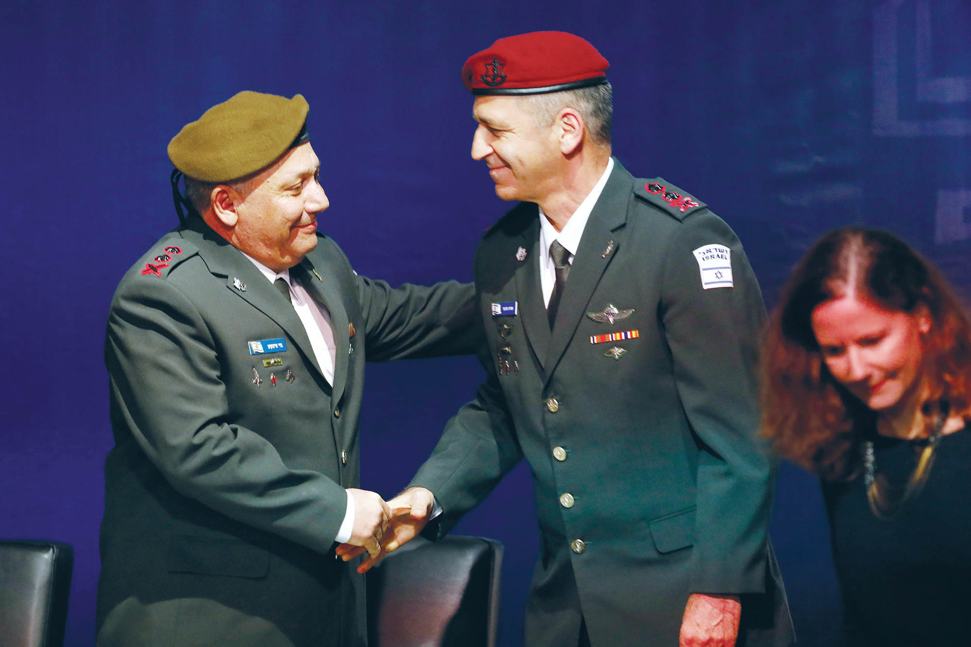 איזנקוט וכוכבי. צילום: פלאש 90