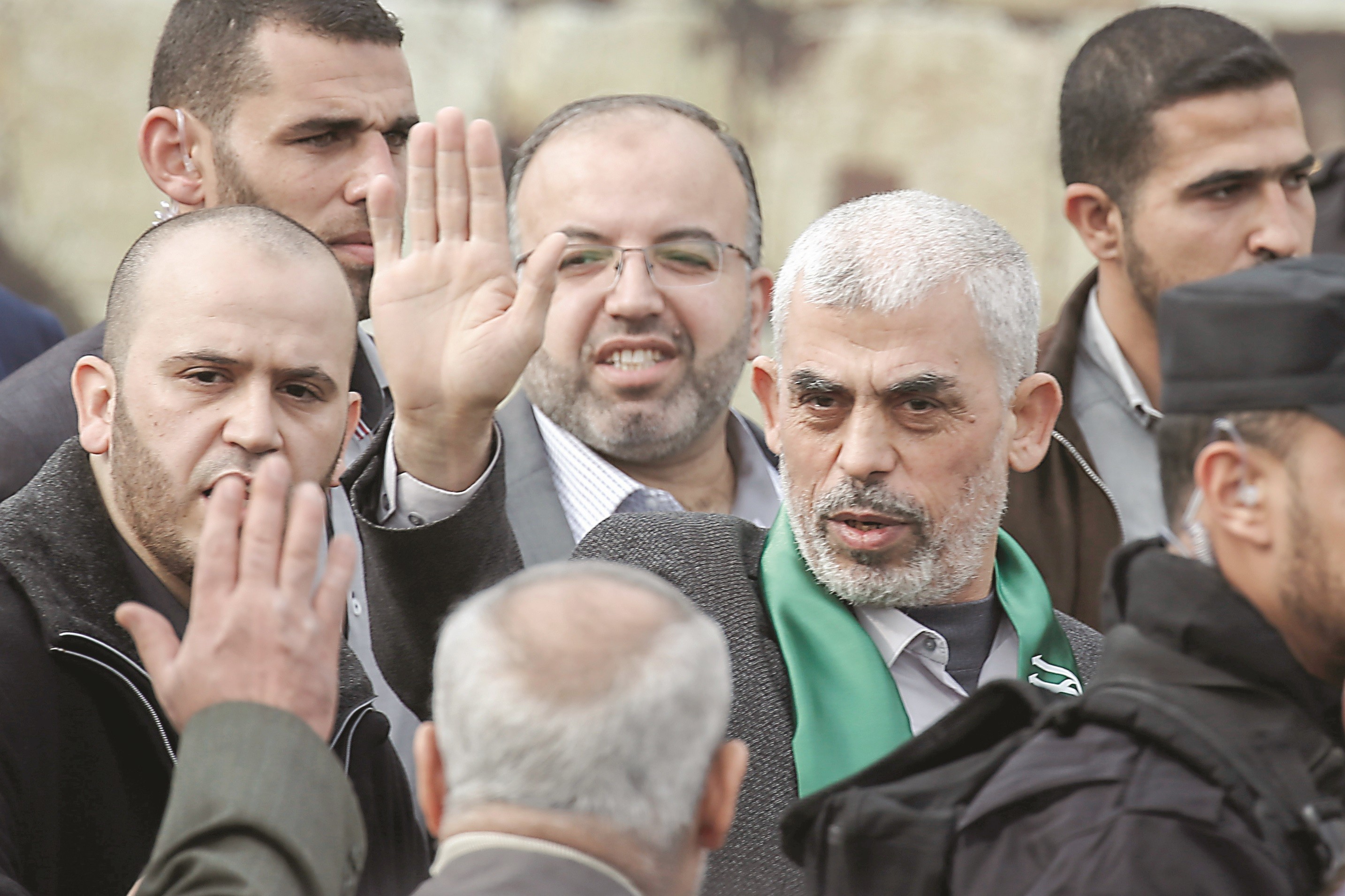 יחיא סנוואר. צילום: AFP