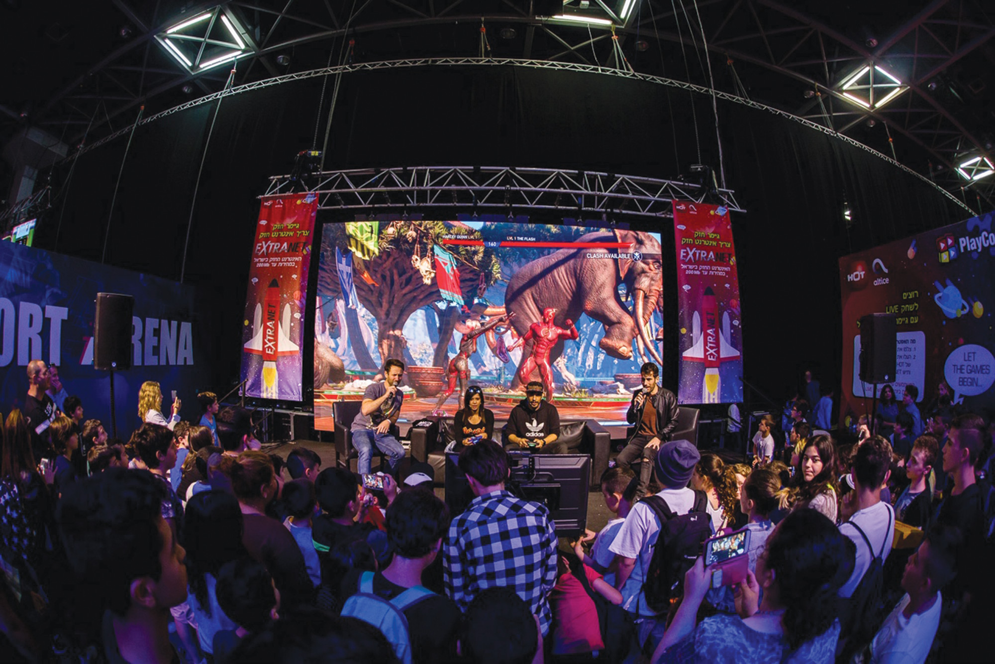 פסטיבל GAMERZ. צילום: אוראל סברן
