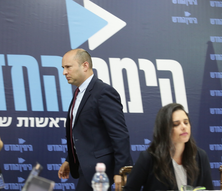 השותפים הטבעיים בימין - בנט ושקד. צילום: אלוני מור