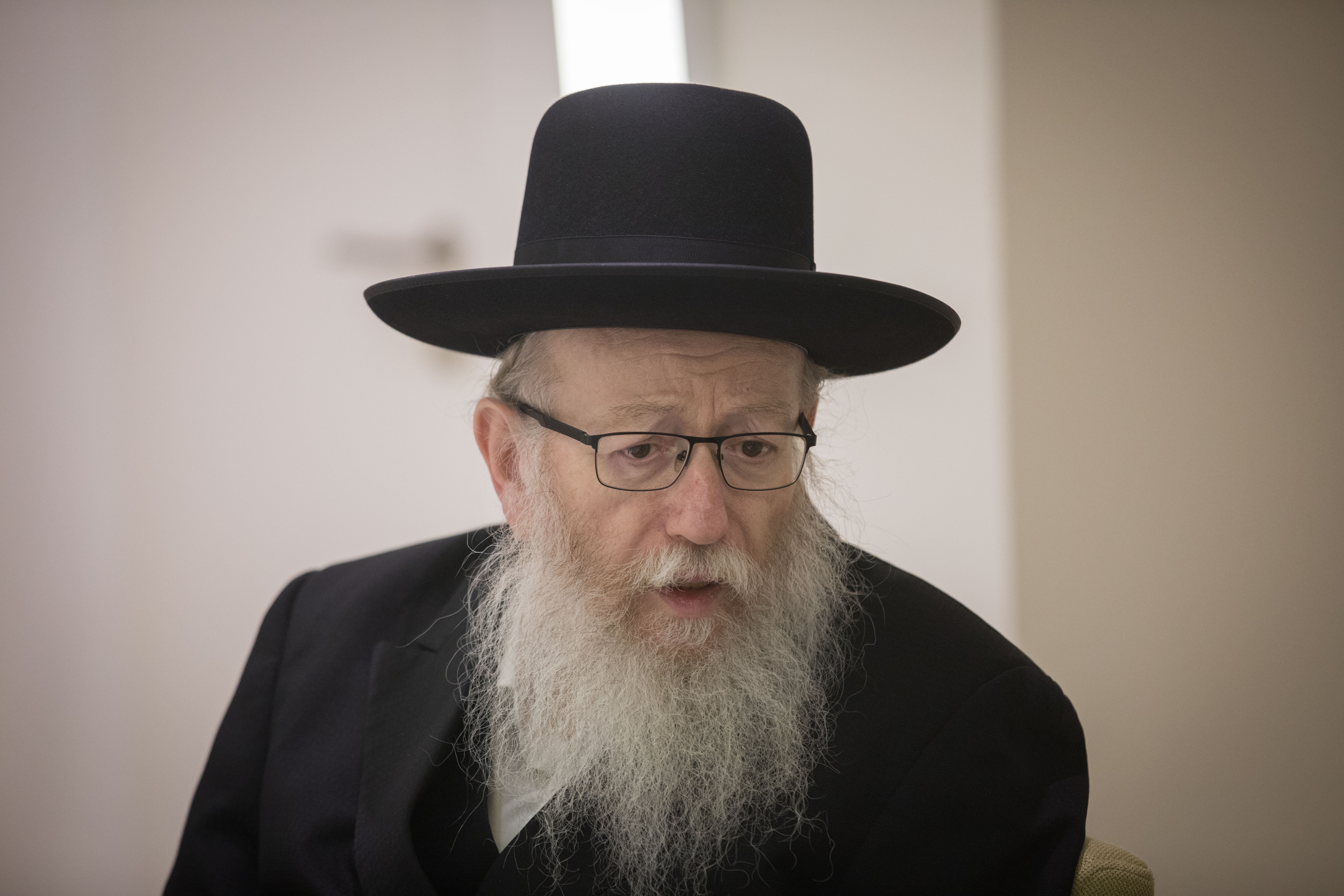 "התחרדות כללית" - יעקב ליצמן. צילום: יונתן זינדל, פלאש 90