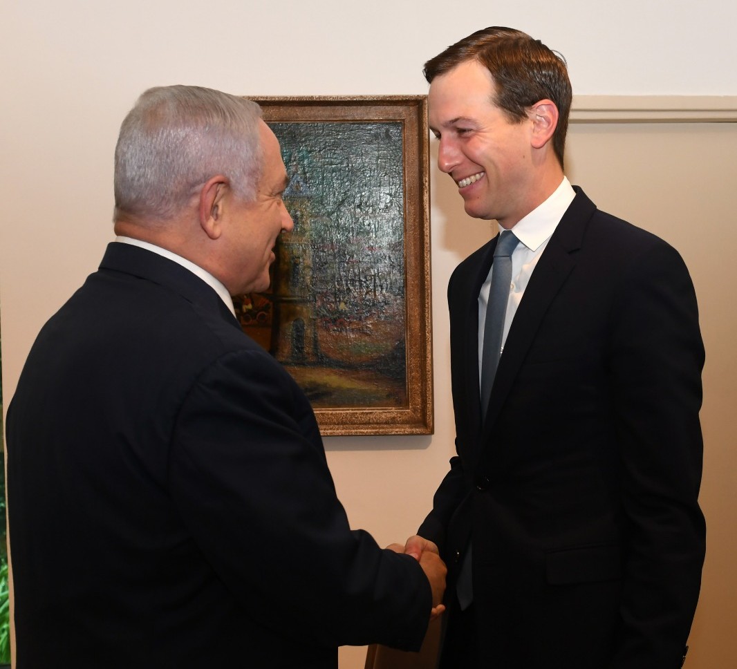 פגישת נתניהו קושנר. צילום: קובי גדעון, לע&quot;מ