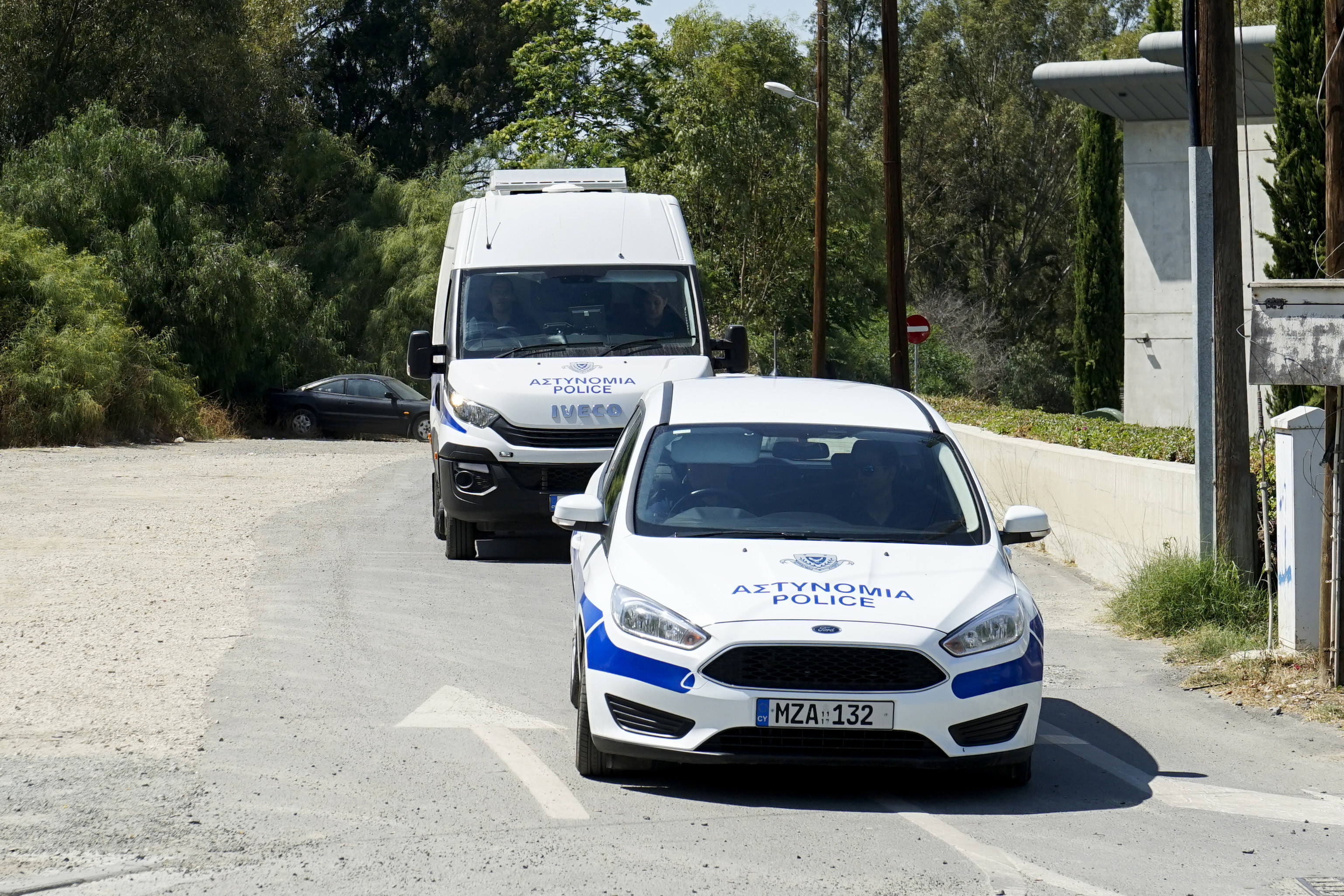משטרת קפריסין. צילום: AFP