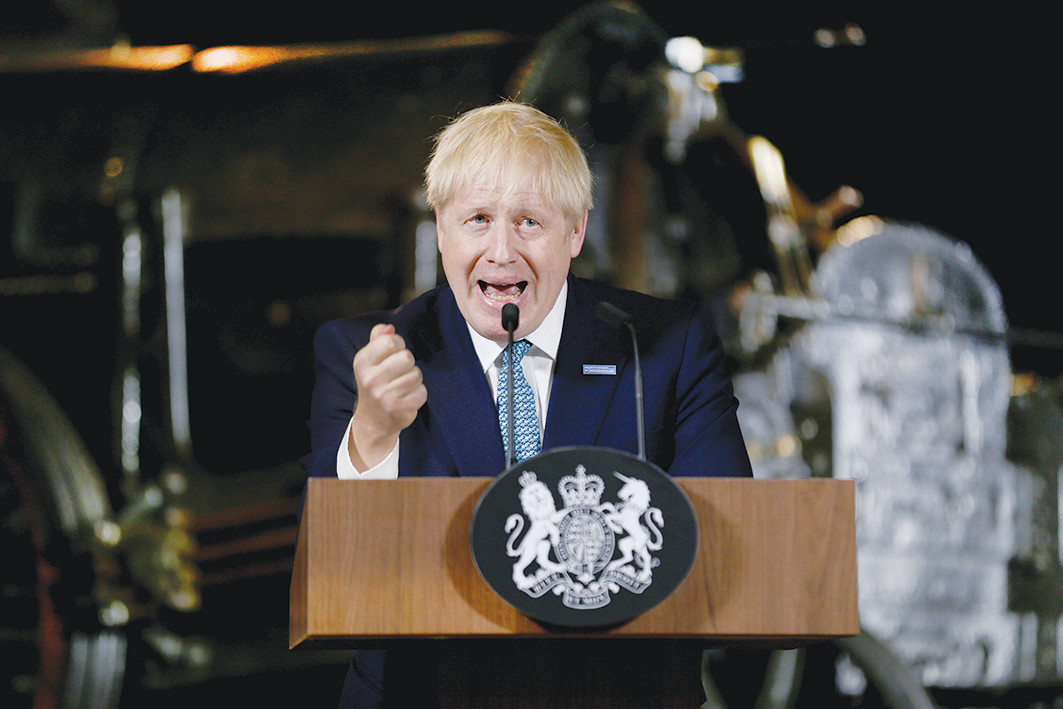 בוריס ג'ונסון. צילום: רויטרס