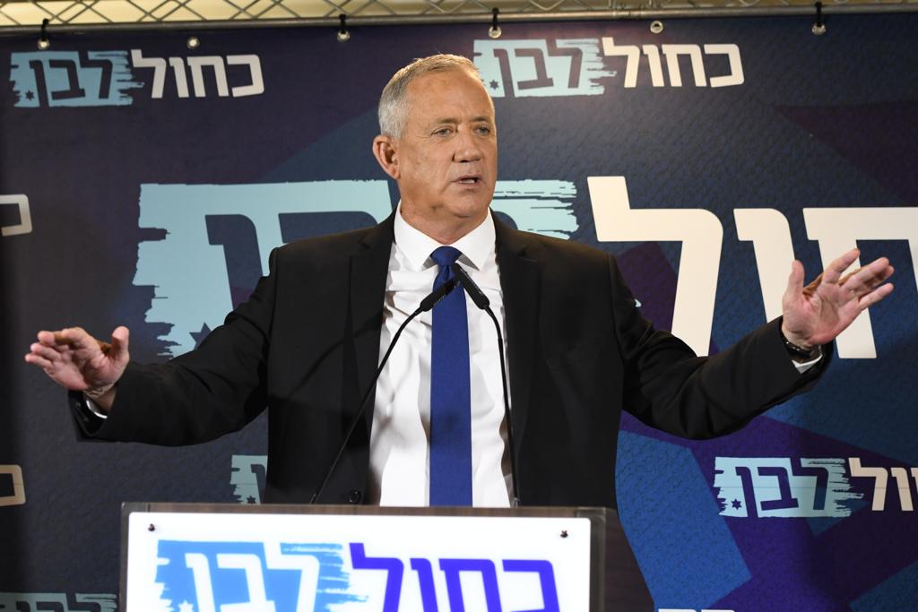 בני גנץ. צילום: אבשלום ששוני