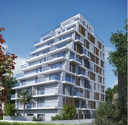 הבניין החדש שייבנה. הדמייה באדיבות ewave nadlan