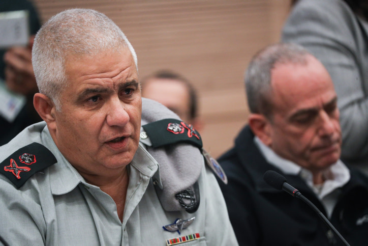 ראש אכ&quot;א, האלוף מוטי אלמוז. צילום: יונתן זינדל, פלאש 90