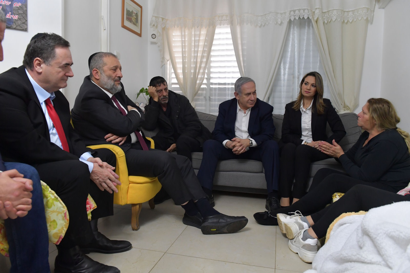 שרי הממשלה בביקור. צילום: קובי גדעון/לע"מ