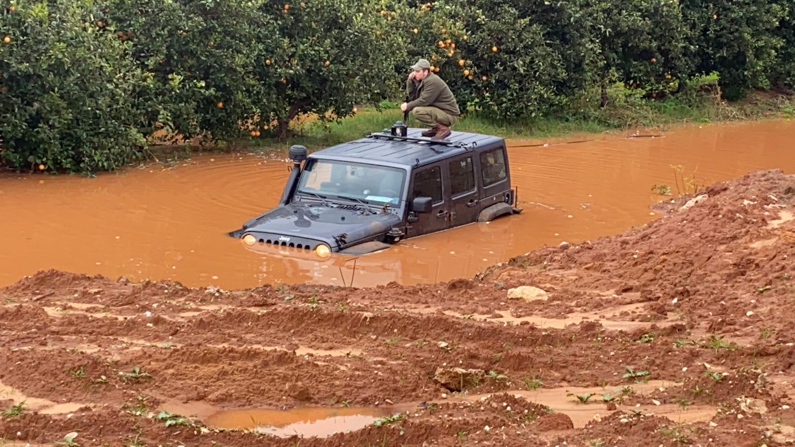 החייל שחולץ. צילום: דוברות כבאות והצלה