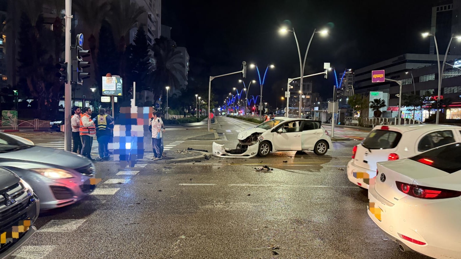 הרוגה ושלושה פצועים באורחים שונים בעקבות תאונת דרכים באשדוד