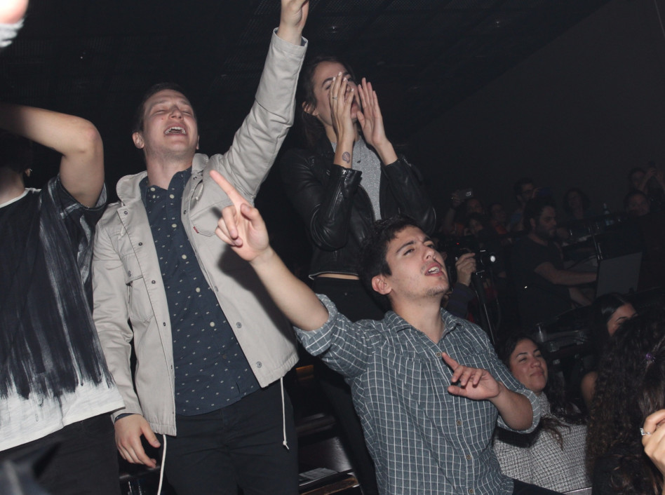 מפרגנים! לי בירן, דר זוזובסקי ותובל שפיר בקהל