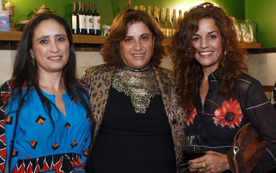 גלית גיאת, רוז'ט חינאווי ורחל תורג'מן (צילום: אנצ'ו)