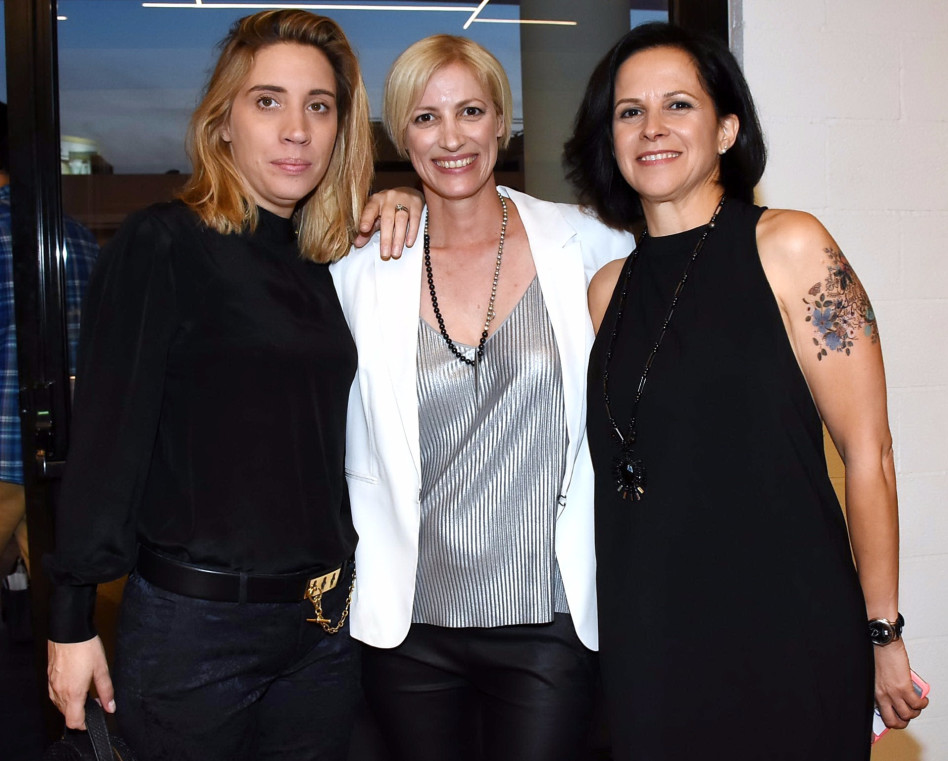 יפעת גוריון, פז גלינסקי ודושי לייטרסדורף (צילום: אביב חופי)