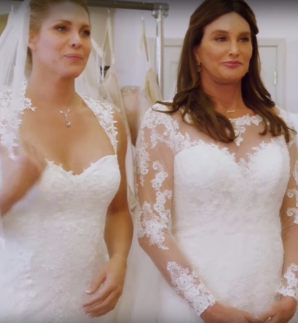 הכלה והכלה. ג'נר עם קנדיס קיין (צילום מסך, E)