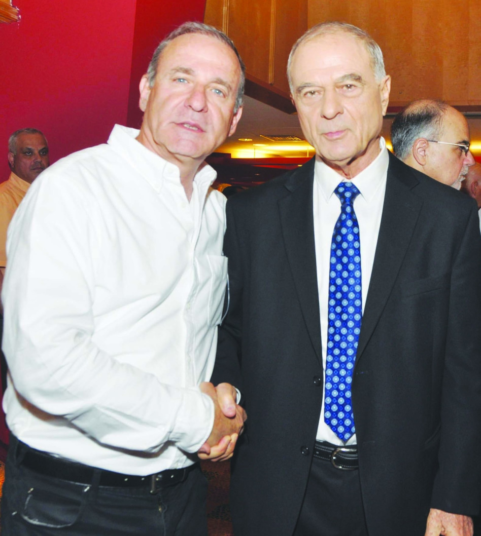 אוריאל לין ויוסי ויליגר (צילום: יהודה שגב)