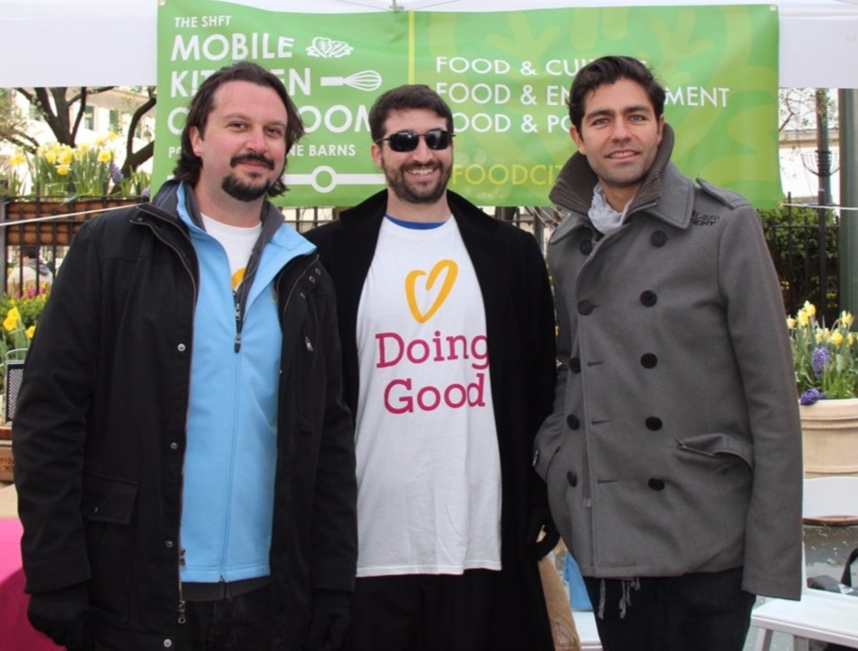 אדריאן גרנייה, דיוויד אריסון וג'ייסון אריסון 