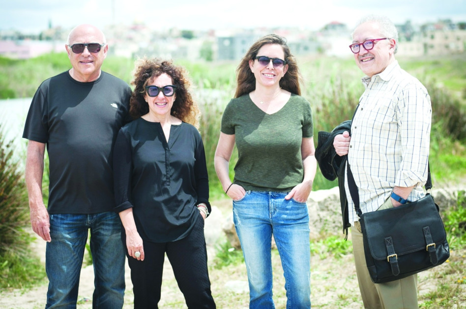 אריק בן חמו, ג'קי גורן, מיכל זימלר ובני לוין (צילום: שירז גרינבאום)