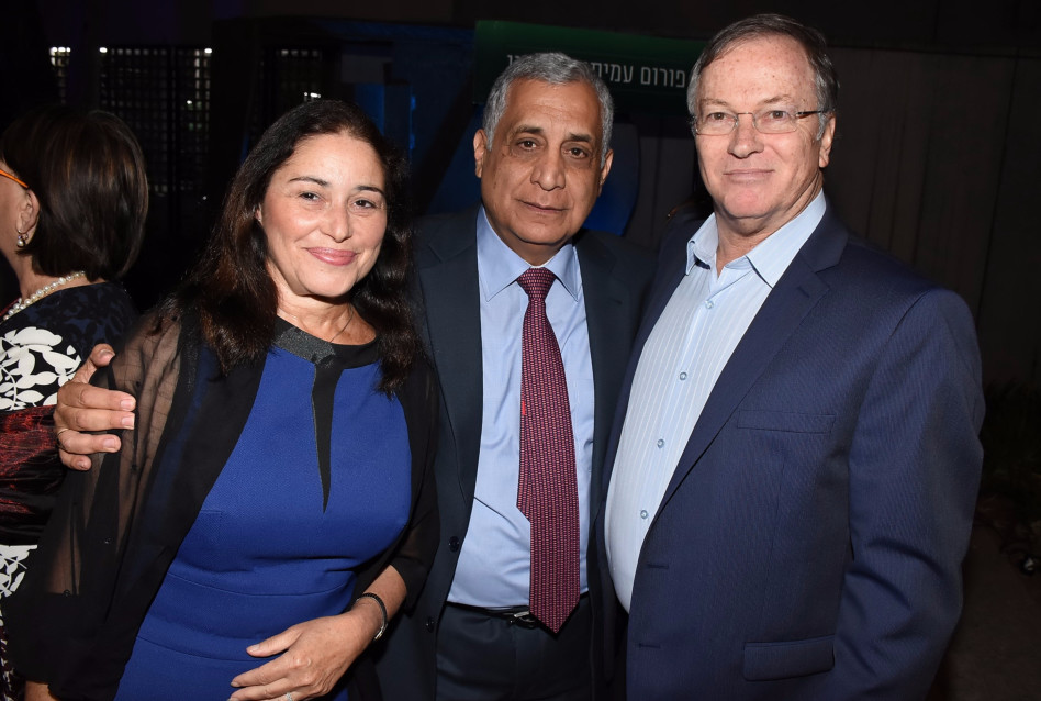 דודי וברוריה ויסמן ופיני כהן (צילום: אביב חופי)