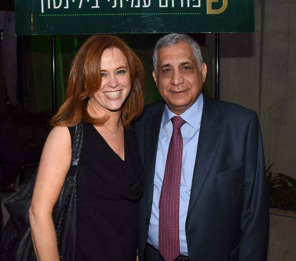 פיני כהן ורקפת רוסק עמינח (צילום: אביב חופי)