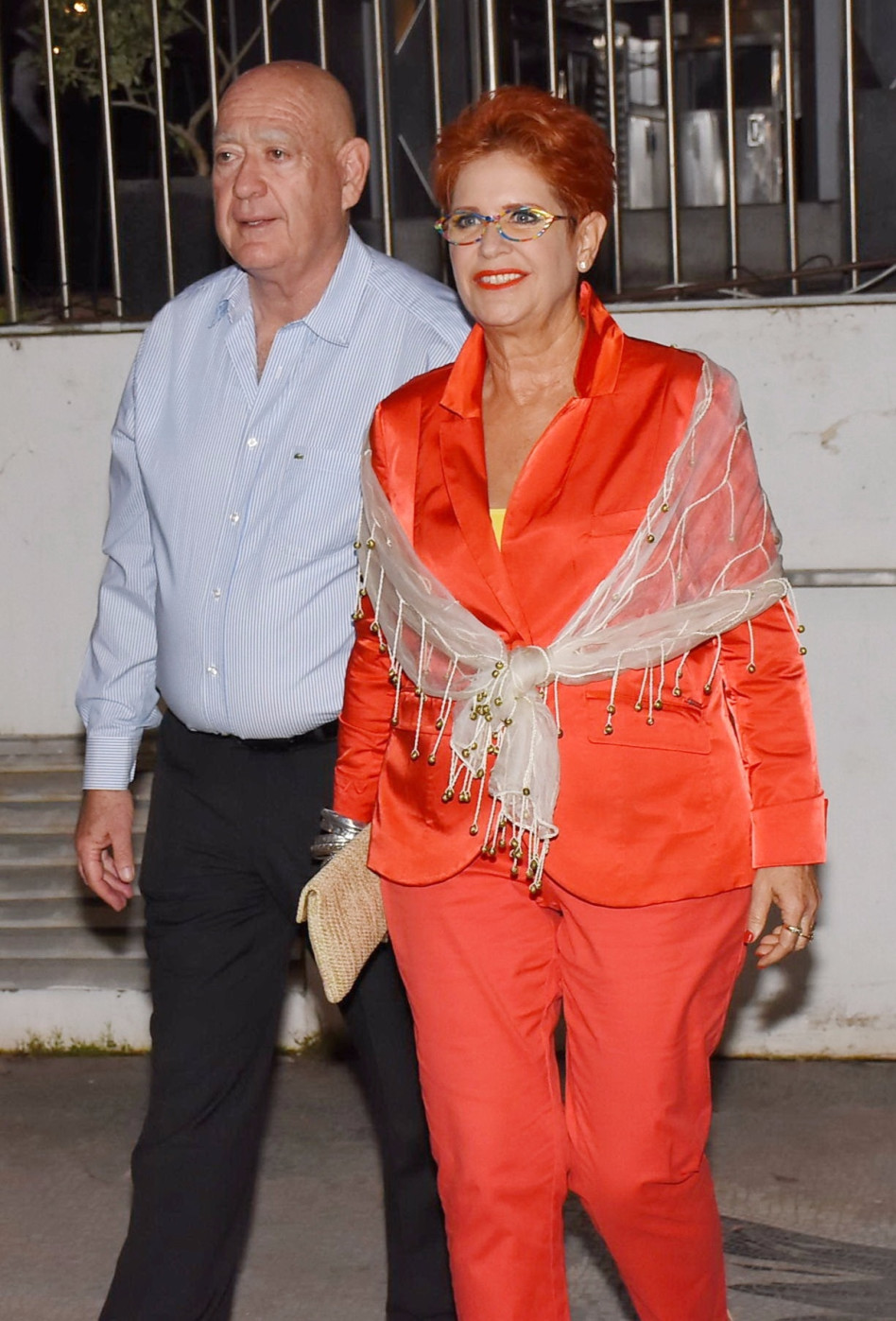 אודי סביון ורעייתו