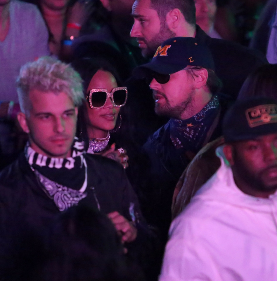 רק ידידים? ריהאנה עם ליאונרדו דיקפריו (צילום: Getty images)