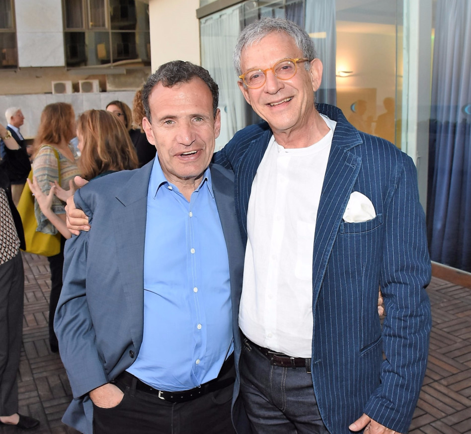 עודד גרא ופויו זבלדוביץ' (צילום: אביב חופי)