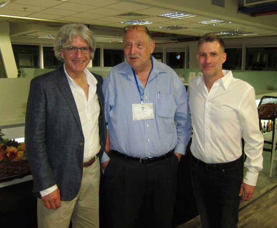 גיא בר, יוסי ורדי ודיוויד סייבל (צילום: יח"צ)