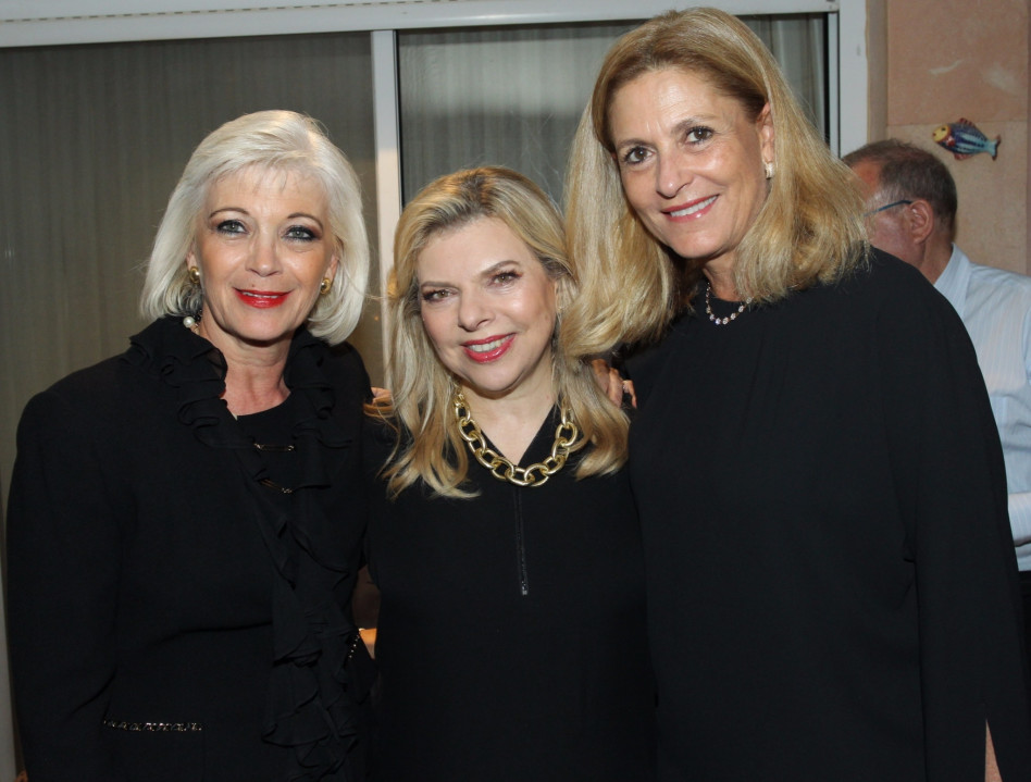 אתי רוטר, שרה נתניהו ופנינה אדרי 