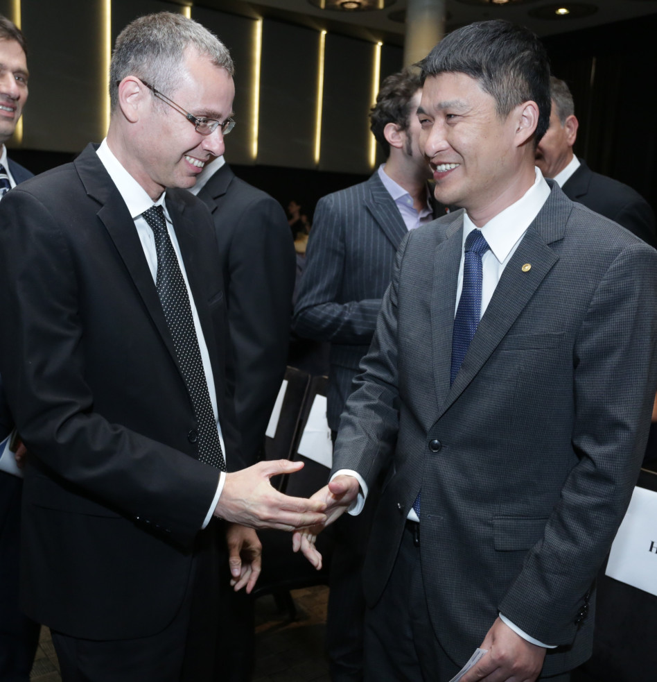 סיה האו מינג ויריב לוין (צילום: יח"צ)