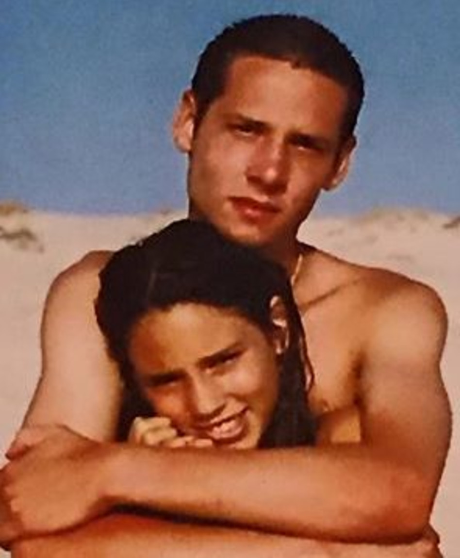 עמית פרקש עם תם ז"ל (פייסבוק)