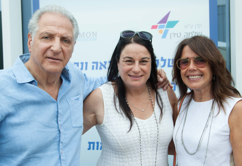 שולה רקנאטי, רונה רמון וליאון רקנאטי (צילום: ארז חרודי)
